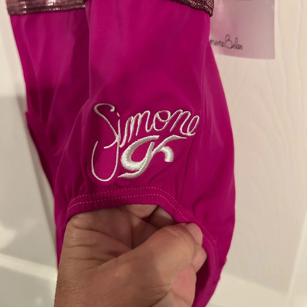 GK Leotard Simone Biles Replica Size Adult Small NWT - Picture 4 of 9